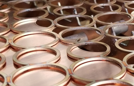 copper lasercutting