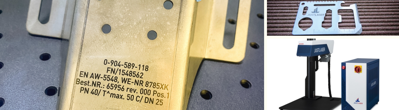 Laser marking on metal 2