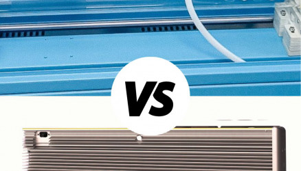 Glaslaserquelle vs RF Laserquelle 2